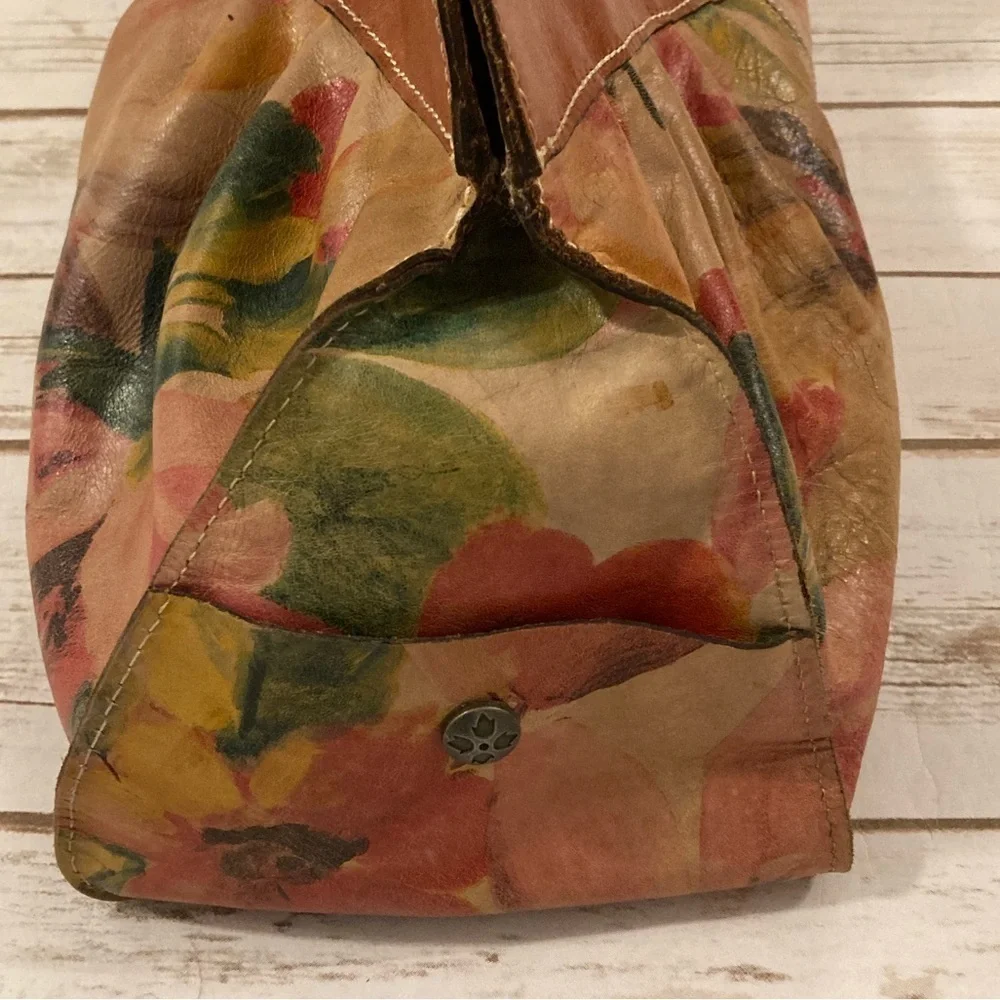 PATRICIA NASH Heritage MULTI FLORAL Print LIONE SHOULDER SATCHEL